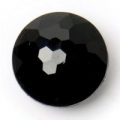 Milward Buttons – Size 12mm, Hexagon Patterned, Black, Pack of 5