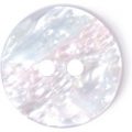 Milward Buttons – Size 15mm, 2 Hole, Pearl Effect, Pearl White, Pack of 4