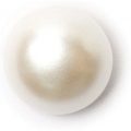 Milward Buttons – Size 11mm, Pearl Effect, Pearl Cream, Pack of 2