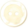 Milward Buttons – Size 13mm, 2 Hole, Pearl Cream, Pack of 6