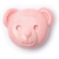 Milward Buttons – Size 15mm, Shank, Teddy Bear, Pink, Pack of 3