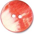 Milward Buttons – Size 17mm, 2 Hole, Porcelain Effect, Red, Pack of 3