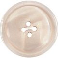 Milward Buttons – Size 25mm, 4 Hole, Pearl Cream, Pack of 2