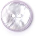 Milward Buttons – Size 19mm, 2 Hole, Pearl Effect, Pearl Pink, Pack of 4