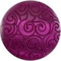 Milward Buttons – Size 15mm, Swirl Effect, Purple, Pack of 4