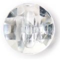 Milward Buttons – Size 13mm, Diamond Effect, Clear, Pack of 4