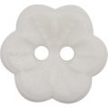 Milward Buttons – Size 15mm, 2 Hole, White, Pack of 4