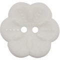 Milward Buttons – Size 22mm, 2 Hole, White, Pack of 2