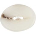 Milward Buttons – Size 22mm, 2 Hole, Marble Effect, Pearl White, Pack of 2