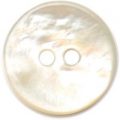 Milward Buttons – Size 12mm, 2 Hole, Mother Of Pearl Effect, Yellow, Pack of 4