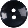 Milward Buttons – Size 20mm, 2 Hole, Black, Pack of 3