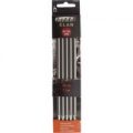 Pony Stainless Steel 20cm Elan Double Knitting Needles – Set of Five – 7.00mm (P35519)