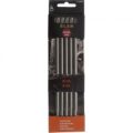 Pony Stainless Steel 20cm Elan Double Knitting Needles – Set of Five – 8.00mm (P35520)