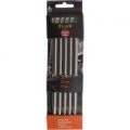 Pony Stainless Steel 20cm Elan Double Knitting Needles – Set of Five – 9.00mm (P35521)