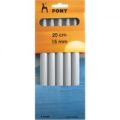 Pony Classic 20cm Double-Point Knitting Needles – Set of Five – 15.00mm (P36669)