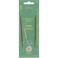 Pony Shanks Interchangeable Bamboo Circular Knitting Needles – 3.25mm (P57906)