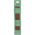 Pony Bamboo 15cm Double-Point Knitting Needles – Set of Five – 4.5mm (P66910)