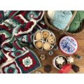 The Christmas Folk Blanket Colour Pack