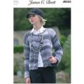 Cardigan in James C. Brett Marble Chunky (JB022)