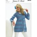 Coat in James C. Brett Marble DK (JB039)