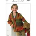 Jacket in James C. Brett Marble Chunky (JB086)