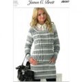 Sweater in James C. Brett Marble DK (JB097)