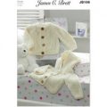 Jackets in James C. Brett Flutterby Chunky (JB198)