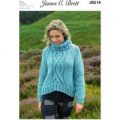 Sweater in James C. Brett Amazon Super Chunky (JB216)