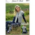 Waistcoat in James C. Brett Amazon Super Chunky (JB217)