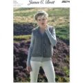 Waistcoat in James C. Brett Mega Chunky (JB274)