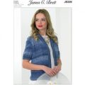 Jacket in James C. Brett Cotton on Denim DK (JB309)