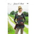 Waistcoat in James C. Brett Marble Chunky (JB337)