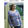 Jacket in James C. Brett Marble Chunky (JB368)