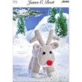 Rudolph in James C. Brett Flutterby Chunky (JB460)