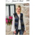 Cardigan and Waistcoat in James C. Brett Tuscany Chunky (JB468)