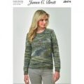 Sweater in James C. Brett Stonewash DK (JB474)