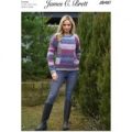 Sweater in James C. Brett Marble Chunky (JB497)