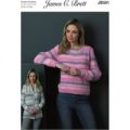 Jacket and Sweater in James C. Brett Marble DK (JB501)