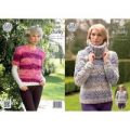 Sweaters and Cowl in King Cole Big Value Super Chunky Tints (4289)