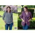 Jacket and Sweater in King Cole Chunky Tweed (4422)