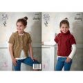 Top and Cardigan in King Cole New Magnum Chunky (4720)