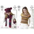 Top and Accessories in King Cole Riot DK (4763)