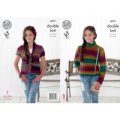 Sweater and Waistcoat in Kingh Cole Riot DK (4777)