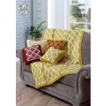 Cushion Covers and Throw in King Cole Big Value Super Chunky (4872)