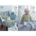 Jacket, Cardigan and Blanket in King Cole Comfort Baby DK (4967)