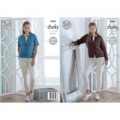 Cardigans in King Cole Big Value Chunky (4985)