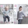 Sweaters in King Cole Comfort Kids and Comfort DK (5108)