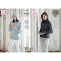 Sweaters and Hat in King Cole Timeless Chunky (5178)