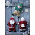 Christmas Toys in King Cole Tinsel Chunky and Big Value Chunky (9029)